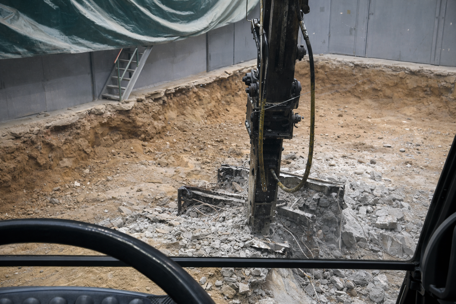 Red Hills — Демонтаж