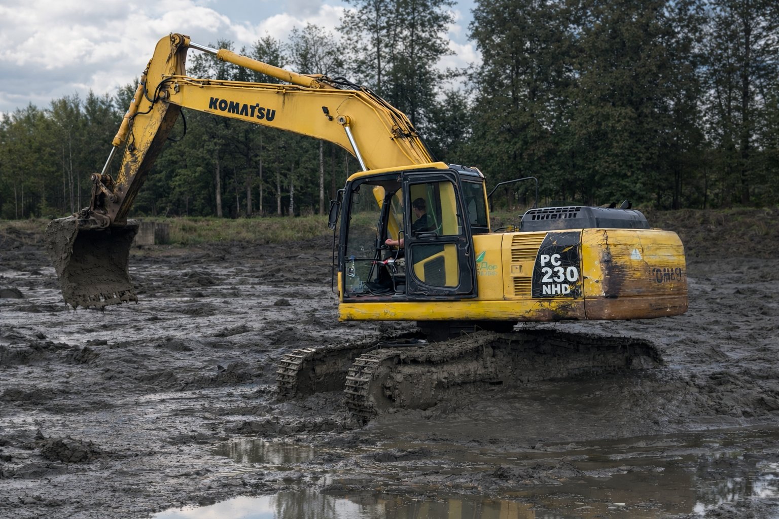 Работа RedHills — проект 27: очистка водоёмов, земляные работы, благоустройство